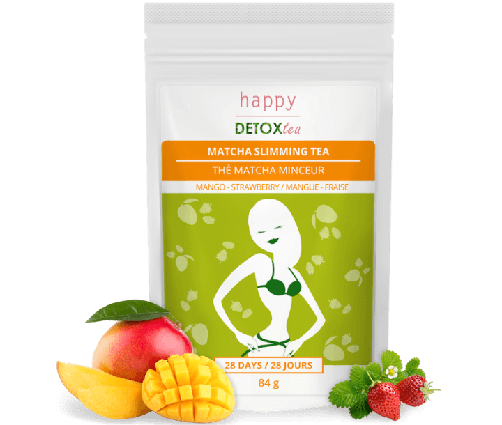 Matcha Slimming Tea : Weight loss and Fat Burning - Happy Detox Tea